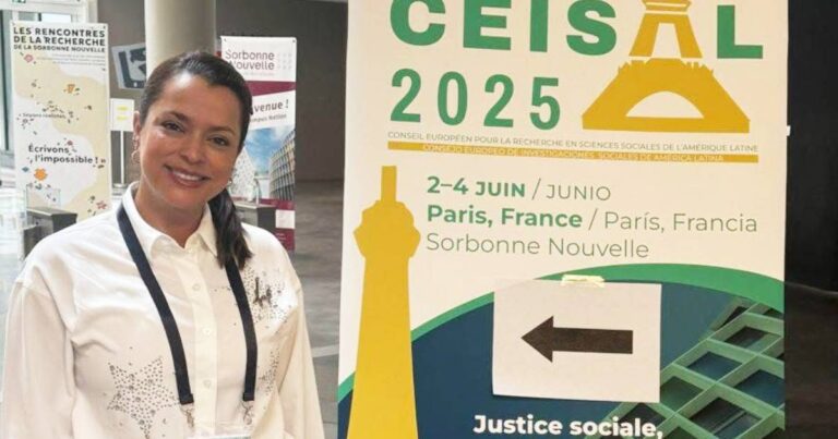 Nuestra directora general, Ánghela Sánchez García, participa en el 11° Congreso CEISAL 2025 en París, Francia